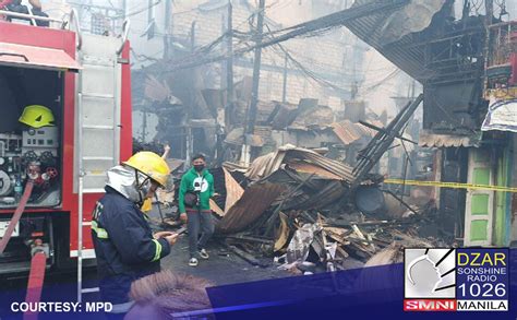 FIRE ALERT: Sunog sa Arlegui Street Quiapo, Maynila. .